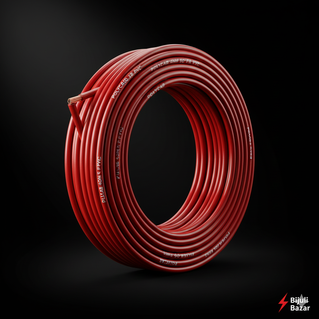 Polycab 4mm sq. FR PVC Wire